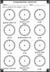 time worksheets quarter hour by turtle y treasured resources tpt