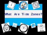 Time Zone Earth Rotation PowerPoint Lesson Activities