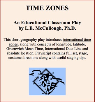 Preview of Time Zones - A Geography Play