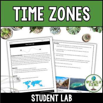 Preview of Time Zones Lab