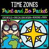 Time Zones - Life Skills - Special Education - Reading - M