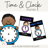 Time and Clock Posters