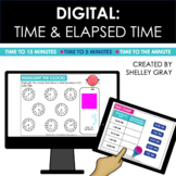Time and Elapsed Time Digital Activities - Time to the Minute