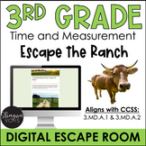 Time and Measurement Digital Escape Room | 3rd Grade