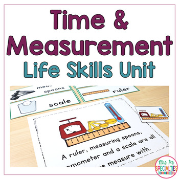 Preview of Time and Measurement Life Skills Unit (Special Education & Autism Resource)