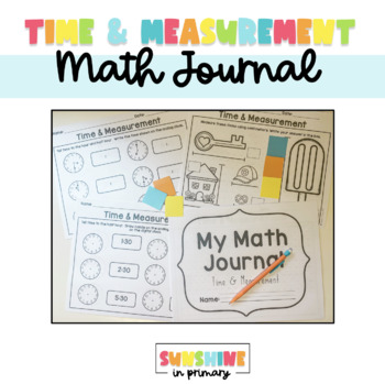 Preview of Time and Measurement Math Journal