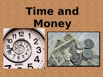 Preview of Time and Money