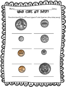 time and money unit 4 second grade math by easy breezy