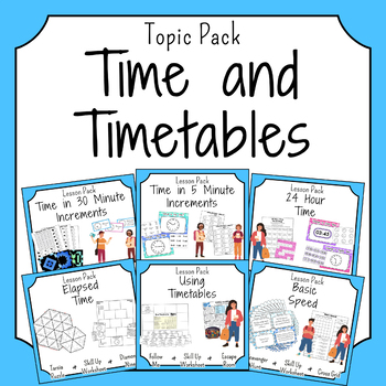 Preview of Time and Timetables Bundle