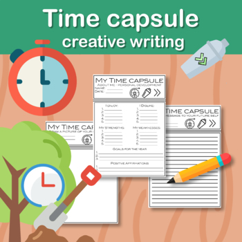 Time capsule / creative writing / Back to School activity | TPT