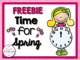 TIME FOR SPRING - Time Activities