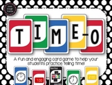 Time-o - telling time to 5 minutes card game