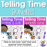 Time activities and worksheets BUNDLE