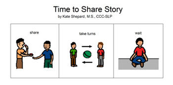 Preview of Time to Share Story: A Social Story about Sharing