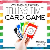 Time to the Half Hour Card Game