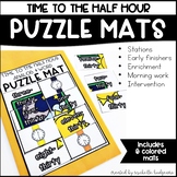 Time to the Half Hour, Telling Time First Grade, Second Gr