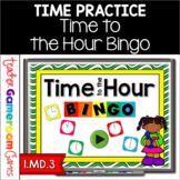 Time to the Hour Bingo Powerpoint Game Kit