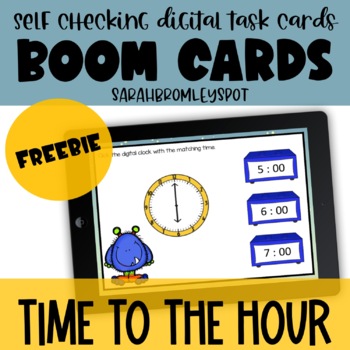 Preview of Time to the Hour Boom Cards™
