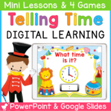 Time to the Hour Digital Center | PowerPoint | Google Slides