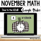Time to the Hour Digital November Google Slides 