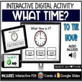 Time to the Hour Digital Task Cards | Life Skills Boom Cards