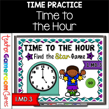 Preview of Time to the Hour Powerpoint Game