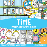 Time to the Hour {Math Activities Pack #16} Math Centers