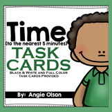 Time to the Nearest 5 Minutes Task Cards