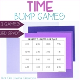 Time to the Nearest Minute, Nearest 5 Minutes, & Elapsed Time Bump Games