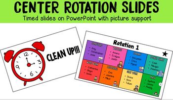 Preview of Timed Center Rotation PowerPoint