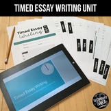 Timed Essay Writing Unit: Use with Any Topic or Prompt!