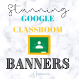 Google Classroom Banners for grades 1-8