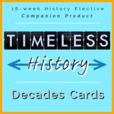 Timeless History - Decades Study (companion product to 16-