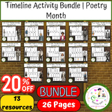 Timeline Activity Bundle | Poetry Month