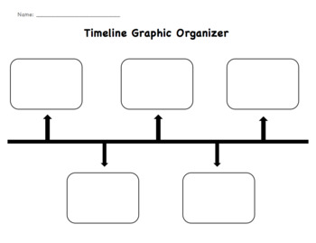 Preview of Timeline Graphic Organizer