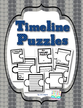 Preview of Timeline Puzzles - Teaching Timelines