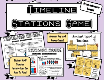 Preview of Timeline Stations Game