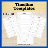 Timeline Templates - FREE PDF