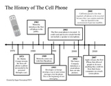 Timeline ~ The History of the Cell Phone --Time Line--  CC