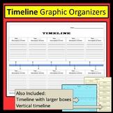 Timeline/ Time Line- Blank and Ready to Fill In