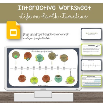 Preview of Timeline of History of Life on Earth [GoogleSlides] Interactive Activity