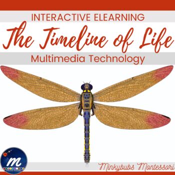 Preview of Timeline of Life Second Great Lesson Montessori Digital Edition No Logins