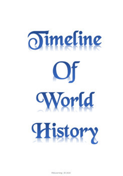 Preview of Timeline of World History PDF