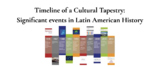 Timeline of a Cultural Tapestry: Major events in Latin Ame
