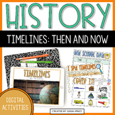 Timelines Then and Now Activities for Social Studies Googl