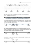 Timelines: Using Correct Spacing Mini-lesson