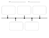 Variety Pages of Timeline Templates for Sequencing Events