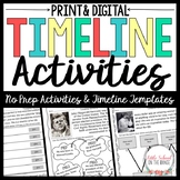 Timelines and Timeline Activities for Biography Units | Pr
