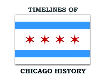 Preview of Timelines of Chicago History: Teaching timelines with many relevant activities