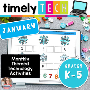 Preview of Timely Tech - 23 January Themed Computer Lab Lessons